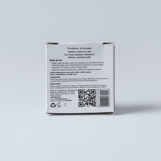 MASCARILLA FACIAL ROSAS